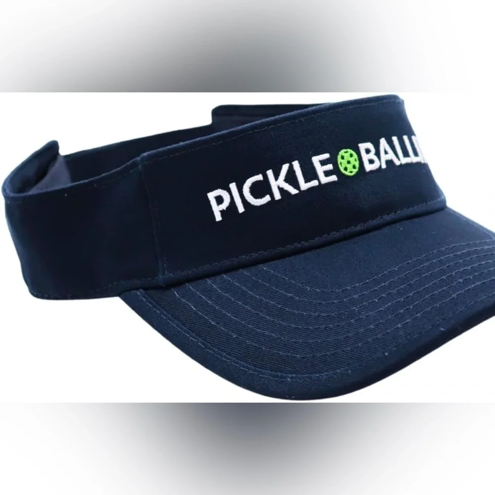 Pickleball Visor | Funny Pickle Ball Hat For Women And Men |Pickleball Gift Blue